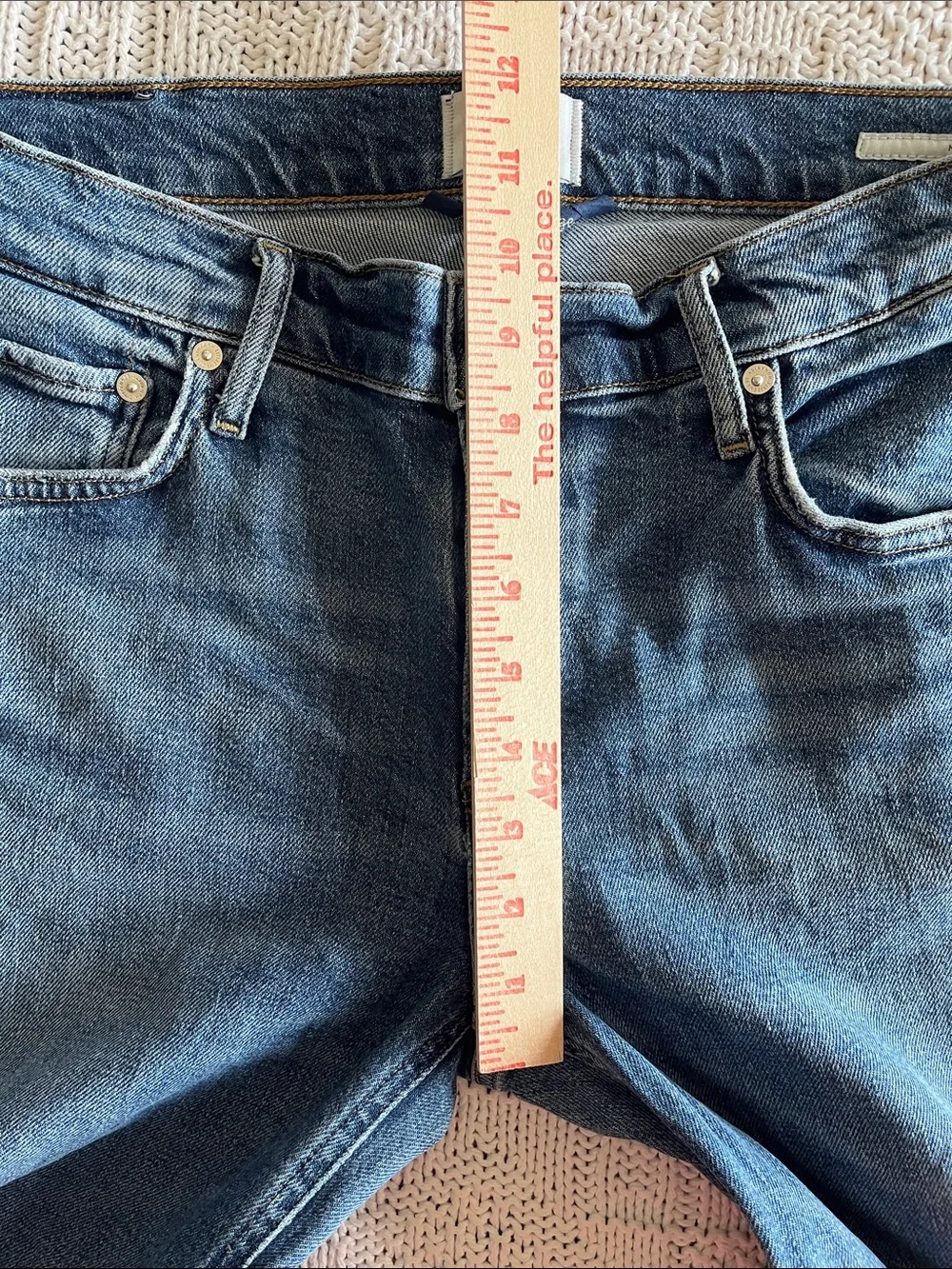 Citizens of Humanity Nora Trouser Leg Jeans in Benson Sz 28 - Picture 10 of 16